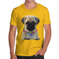 Pug In A Scarf Men's T-Shirt