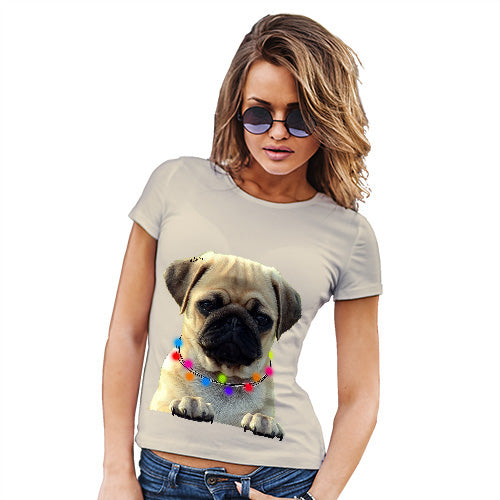 Pug In A Scarf Women's T-Shirt 