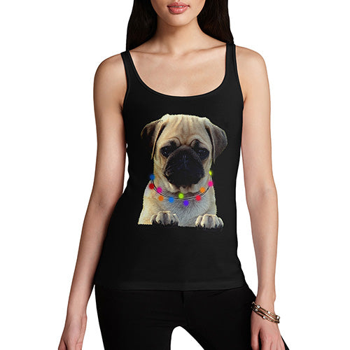 Pug In A Scarf Women's Tank Top