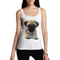 Pug In A Scarf Women's Tank Top