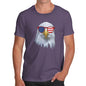 American Flag Sunglasses Eagle Men's T-Shirt