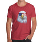 American Flag Sunglasses Eagle Men's T-Shirt