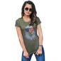 American Flag Sunglasses Eagle Women's T-Shirt 