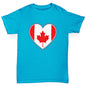 Canada Heart Boy's T-Shirt