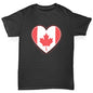 Canada Heart Boy's T-Shirt