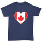 Canada Heart Boy's T-Shirt