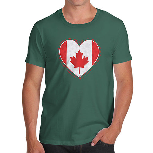 Canada Heart Men's T-Shirt