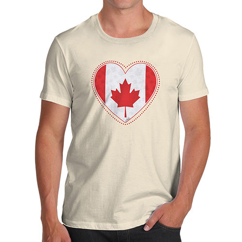 Canada Heart Men's T-Shirt