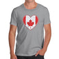 Canada Heart Men's T-Shirt