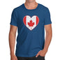 Canada Heart Men's T-Shirt