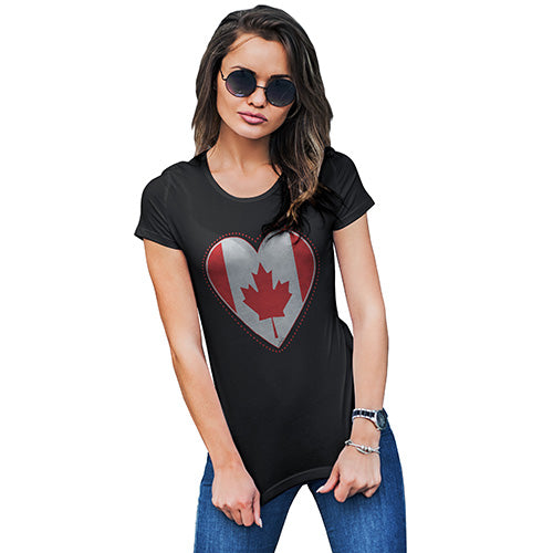 Canada Heart Women's T-Shirt 