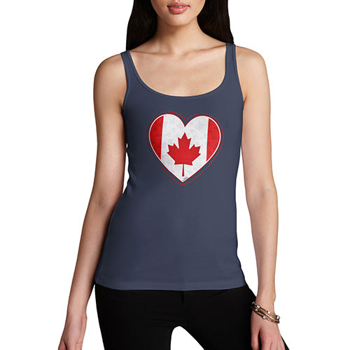 Canada Heart Women's Tank Top