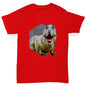 Dinosaur TRex Run Boy's T-Shirt