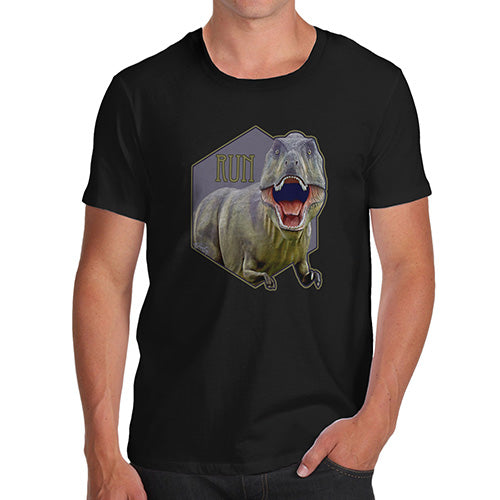 Dinosaur TRex Run Men's T-Shirt