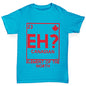 Eh? Element Of The North Boy's T-Shirt