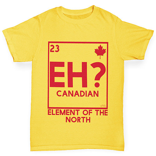 Eh? Element Of The North Boy's T-Shirt