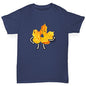 Friendly Maple Leaf Boy's T-Shirt