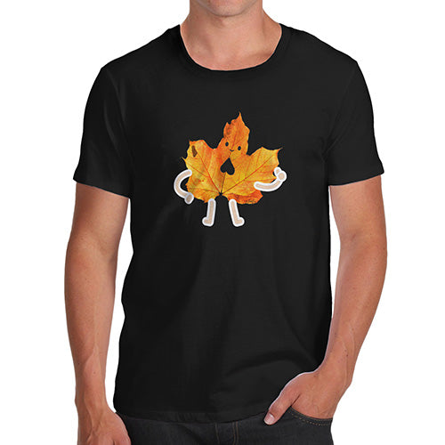 Friendly Maple Leaf Men's T-Shirt