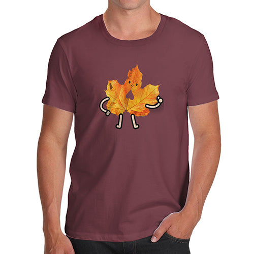 Friendly Maple Leaf Men's T-Shirt