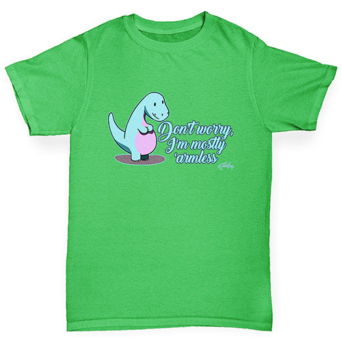 Mostly Armless Dinosaur Boy's T-Shirt