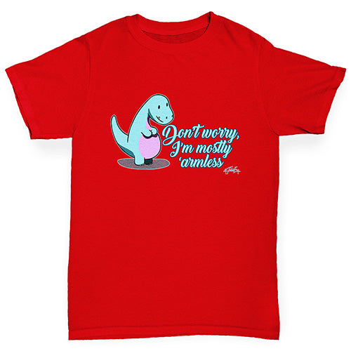 Mostly Armless Dinosaur Boy's T-Shirt