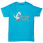 Mostly Armless Dinosaur Girl's T-Shirt 