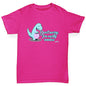 Mostly Armless Dinosaur Girl's T-Shirt 