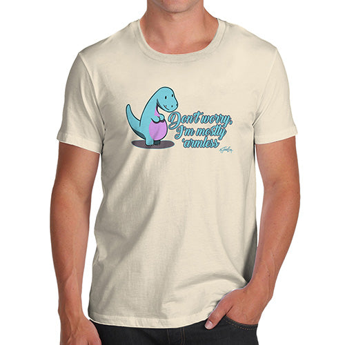 Mostly Armless Dinosaur Men's T-Shirt