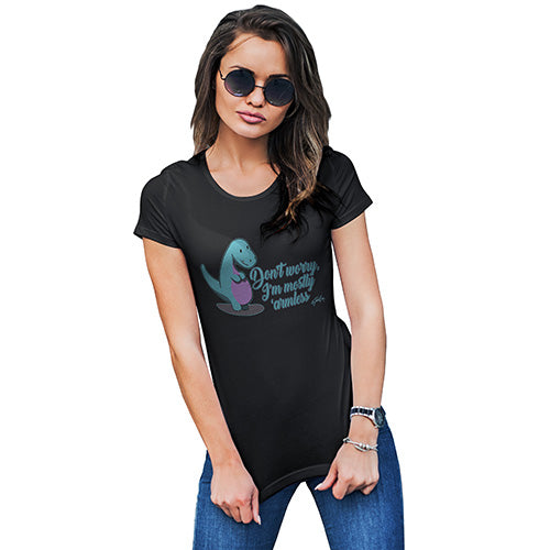 Mostly Armless Dinosaur Women's T-Shirt 