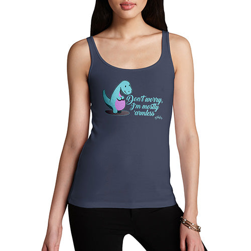 Mostly Armless Dinosaur Women's Tank Top