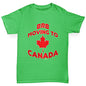 BRB Moving To Canada Boy's T-Shirt