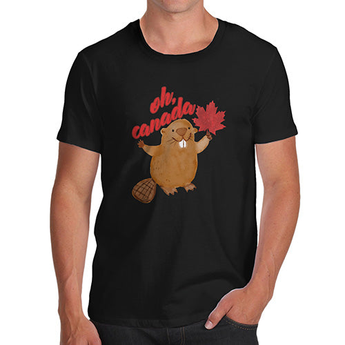 Oh Canada Beaver Men's T-Shirt