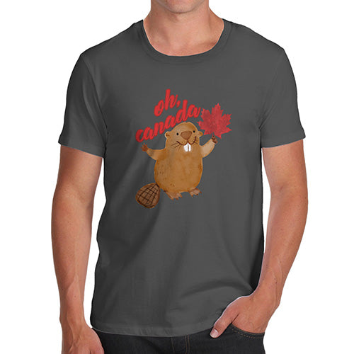 Oh Canada Beaver Men's T-Shirt