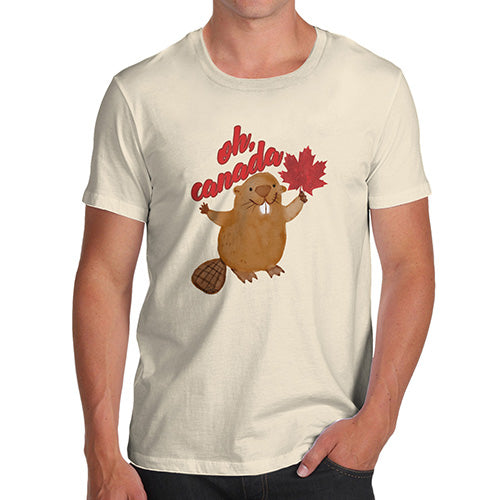 Oh Canada Beaver Men's T-Shirt