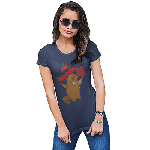 Oh Canada Beaver Women's T-Shirt 