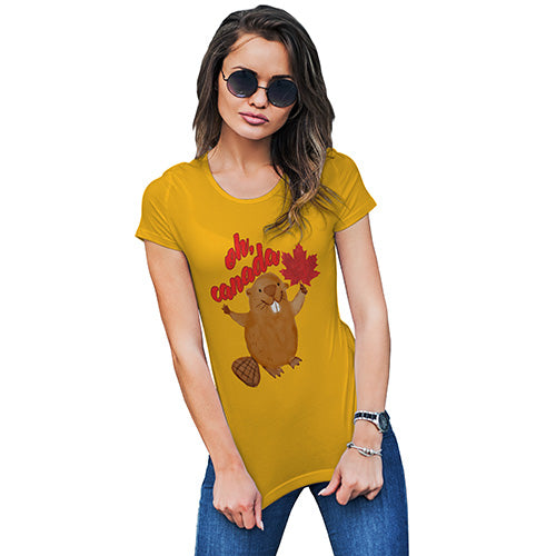 Oh Canada Beaver Women's T-Shirt 