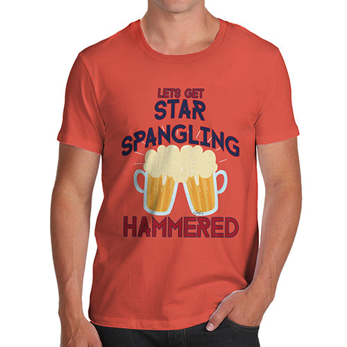 Star Spangling Hammered Men's T-Shirt