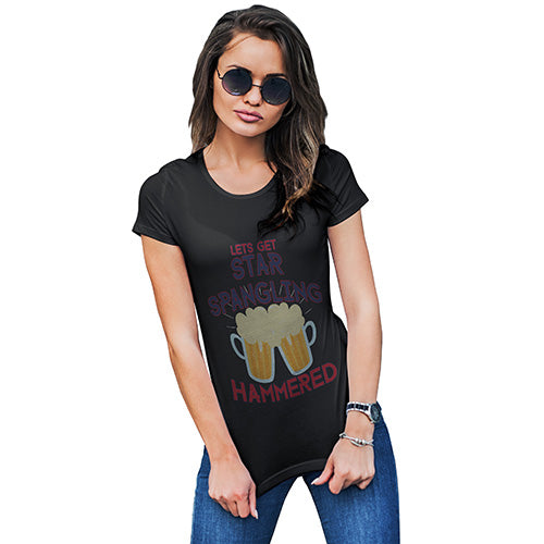 Star Spangling Hammered Women's T-Shirt 