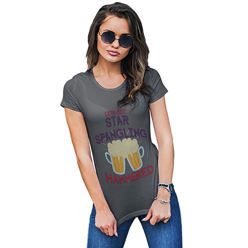 Star Spangling Hammered Women's T-Shirt 