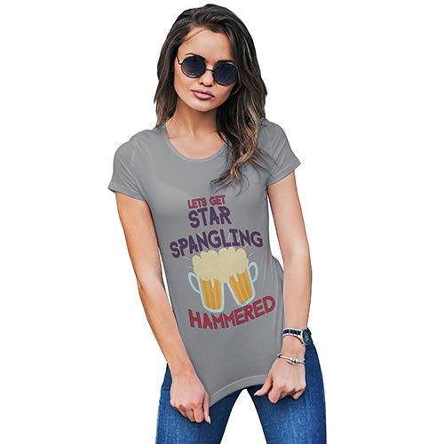 Star Spangling Hammered Women's T-Shirt 