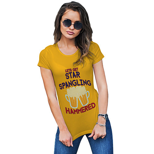 Star Spangling Hammered Women's T-Shirt 