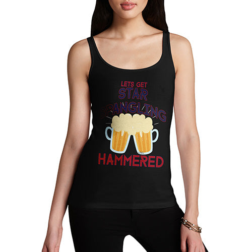 Star Spangling Hammered Women's Tank Top