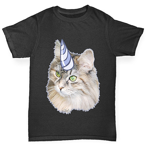 Unicorn Cat Boy's T-Shirt