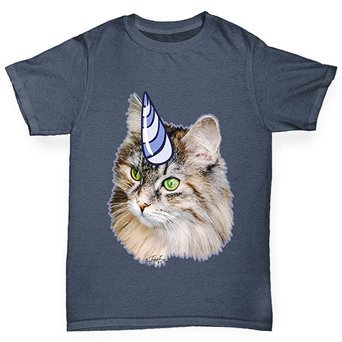 Unicorn Cat Boy's T-Shirt