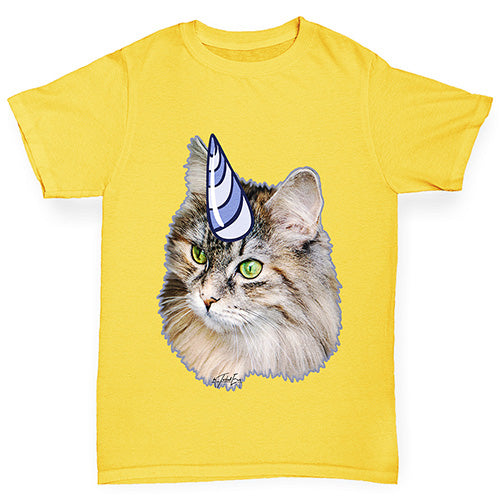 Unicorn Cat Boy's T-Shirt