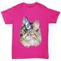 Unicorn Cat Girl's T-Shirt 