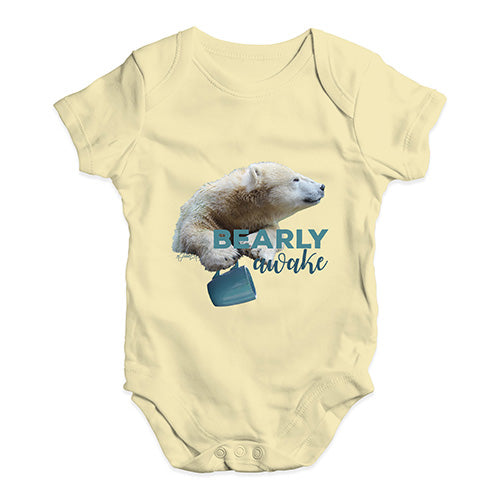 Bearly Awake Baby Unisex Baby Grow Bodysuit