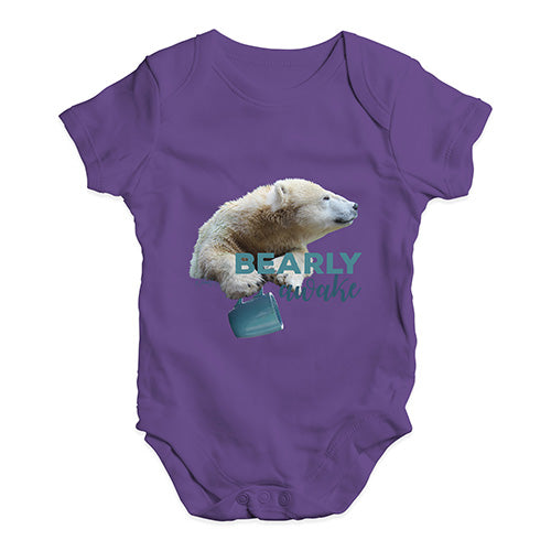 Bearly Awake Baby Unisex Baby Grow Bodysuit