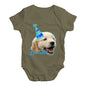 Free Cake? Dog Baby Unisex Baby Grow Bodysuit