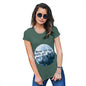 Womens Novelty T Shirt Never Let The Truth Get In The Way Women's T-Shirt Small Bottle Green